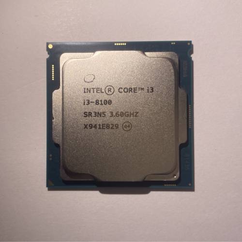 i3-8100 送散熱膏