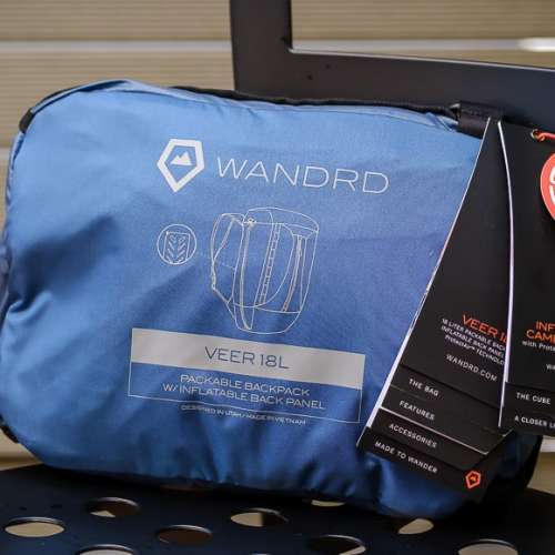 Wandrd Veer 18L Packable Bag (Cobalt) + Camera Cube 相機袋