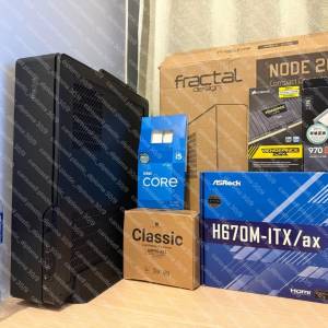 10L Mini ITX PC / Intel 12600 / 32GB RAM / 1TB SSD / Fractal Design Node 202