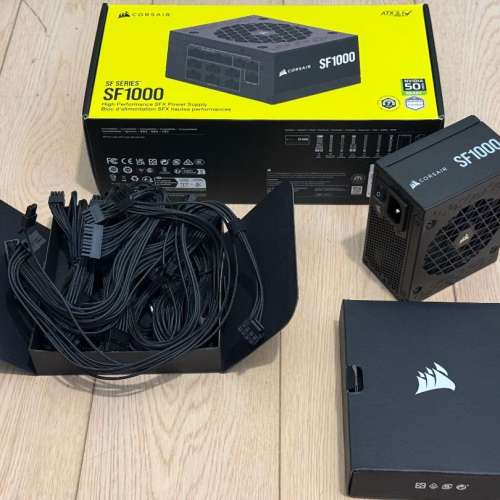 Corsair SF1000 SFX Platinum PSU 白金牌 全模組線 小主機 電腦 火牛 海盜船
