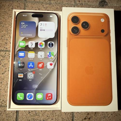 iphone 17 pro max 256gb 香港版 100%電池
