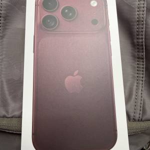 《原價-$349》全新未開封 iPhone 18 Pro 256GB 酒紅色 Red