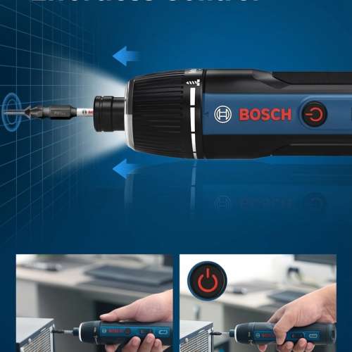 BOSCH GO 4 + 8 Bits Set PRO BOSCH GO GSD4V-5 Cordless Electric Screwdriver -new