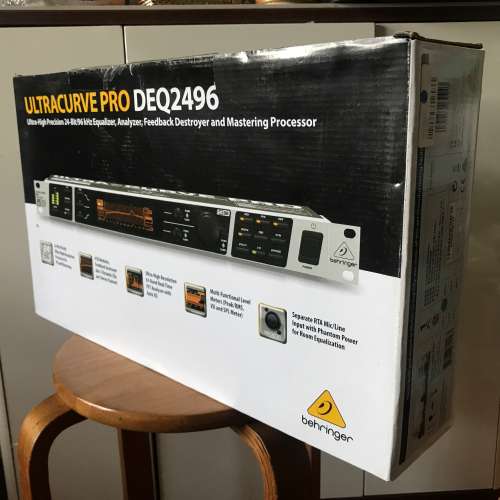 🎵 BEHRINGER Ultracurve Pro DAC DEQ2496  NEW 全新 數位等化器解碼 🎵