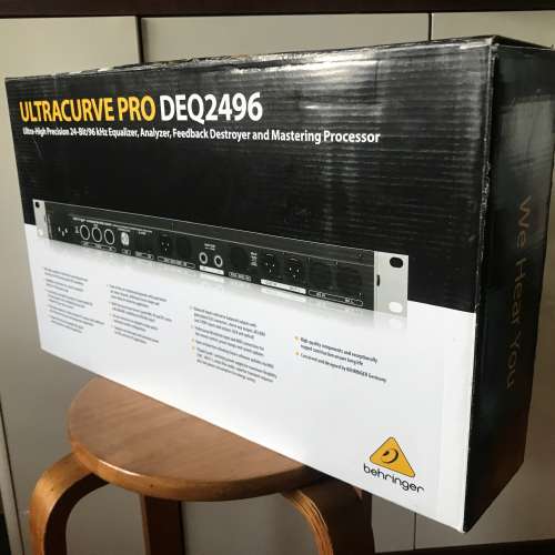 🎵 BEHRINGER Ultracurve Pro DAC DEQ2496  NEW 全新 數位等化器解碼 🎵