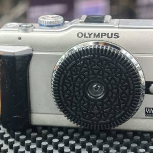 olympus EPL1 E-PL1 om  連鏡蓋 可成像 配件齊全 功能正常 （no PEN EP1 OM1 no So...