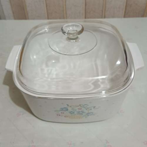 全新 康寧方形雙耳湯鍋 (5L/25cm/10cm)