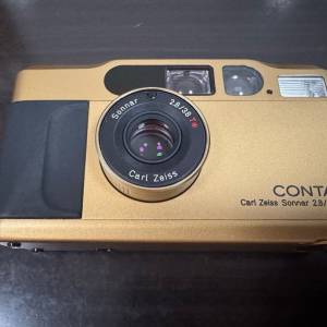 金色版的鈦合金 CONTAX T2 限量色 菲林相機