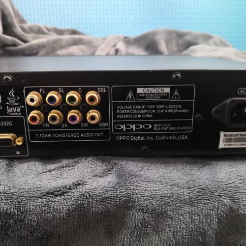 OPPO BDP-103D高級蓝光機(機身整體靓仔100%運作正常,