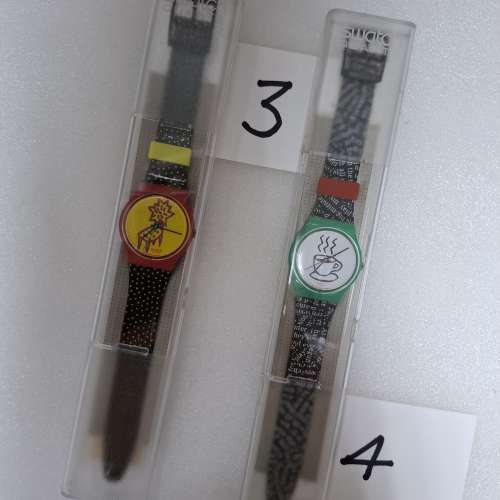 Swatch 手錶 1980's-1900's (Lot 6 ) 1-10/5 Pairs Quartz