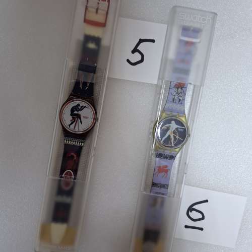 Swatch 手錶 1980's-1900's (Lot 6 ) 1-10/5 Pairs Quartz