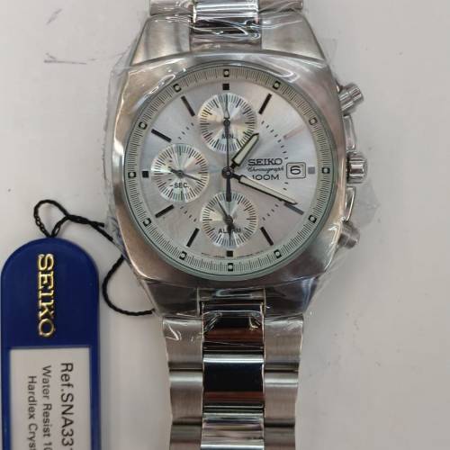 罕有全新Vintage 1990 Seiko 7T32-0DK0 Alarm Chronograph