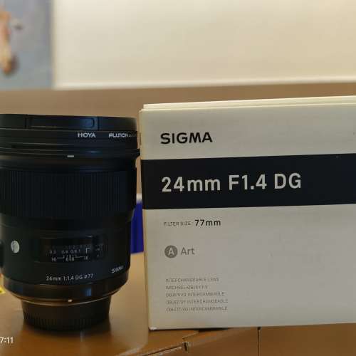 Sigme 24mm F1.4 DG HSM Art , For Nikon