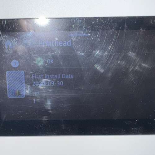 HP OfficeJet Pro 9730 彩色噴墨一體機 剛換全新代用墨水匣