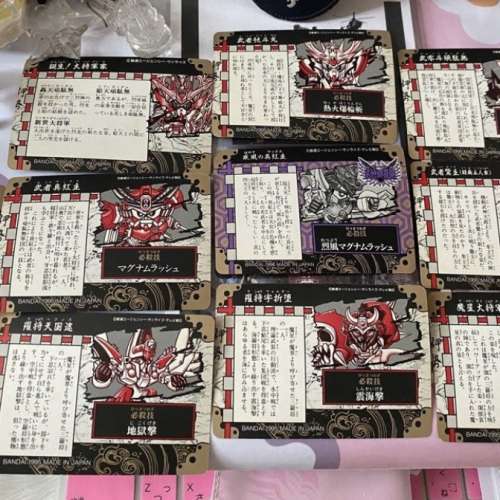 ♡日本 元祖 SD 武者高達 閃咭、  Gundam NT-1 閃咭、RX78 、渣古膠咭