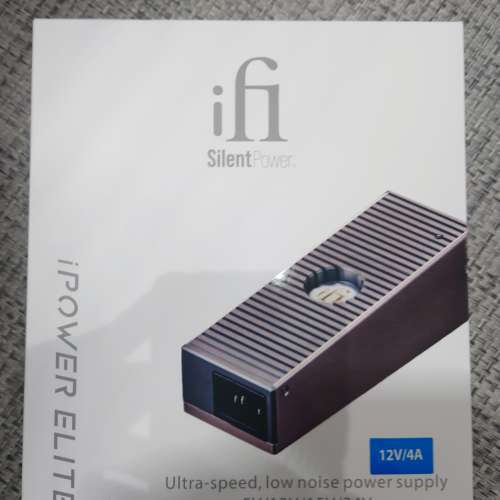 iFi iPower Elite 12V/4A 靜音火牛