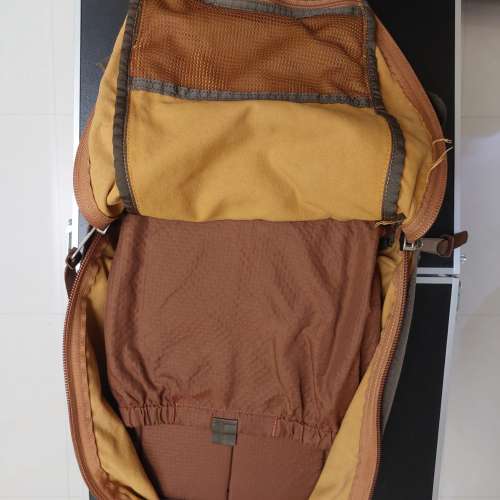 Gregory Day Backpack Waxed Cotton 銅黃 絕版舊logo