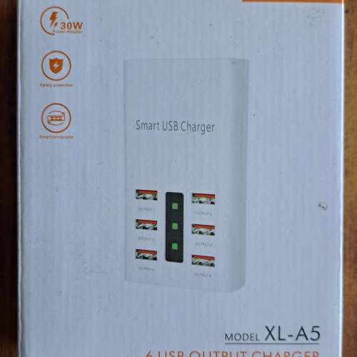 全新6位USB充電器