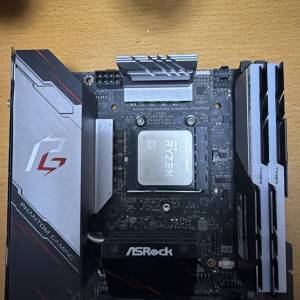 5800x+ASRock X570 Phantom Gaming-ITX/TB3 +g.skill 3600MHz 16gb RGB RAM