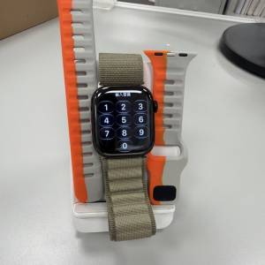 [99%新 100%電池] Apple Watch Series 11 GPS 42mm 午夜色（有盒/跟2條錶帶/冇明顯...