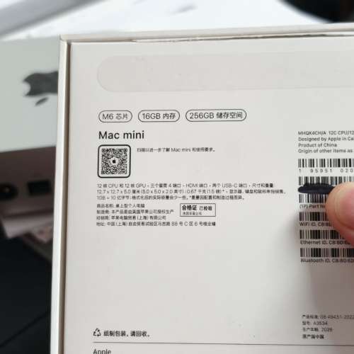 MAC MINI M6 16+256