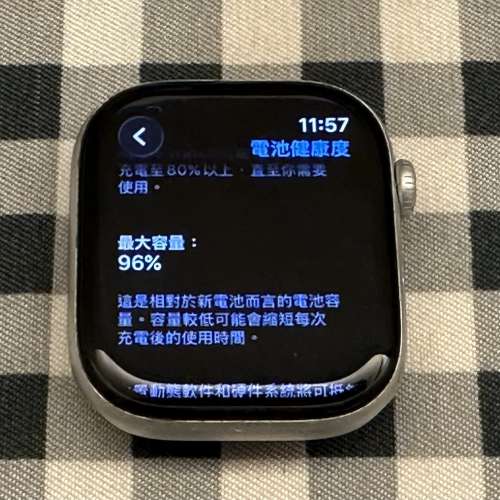 Apple Watch 10 46mm GPS版本 銀色 行貨 95%新 只錶身有使用痕跡 錶面沒有花痕 操作...