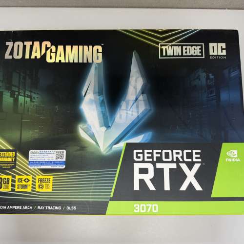 Zotac Gaming GeForce RTX 3070 Twin Edge OC 8GB 顯示卡