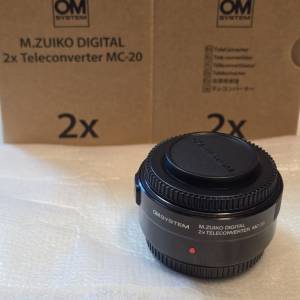 [極新] Olympus OM SYSTEM M.Zuiko Digital 2x 增距鏡 (MC-20) Teleconverter