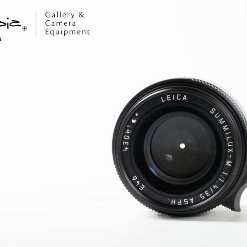 || Leica Summilux-M 35mm F1.4 ASPH - Black / 11663 / FLE (Like New) ||