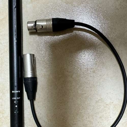 低價出售Sony Shotgun Electret Condenser Microphone 電容式麥克風 ECM-674