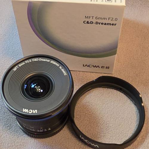 [極新行貨] Laowa 老蛙 6mm f/2.0 C-D Dreamer MFT 鏡頭