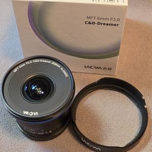[極新行貨] Laowa 老蛙 6mm f/2.0 C-D Dreamer MFT 鏡頭