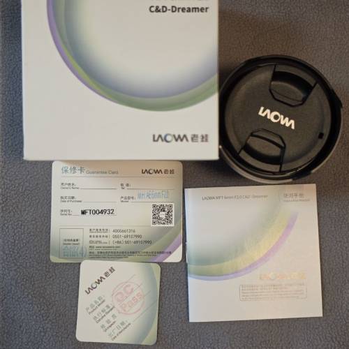 [極新行貨] Laowa 老蛙 6mm f/2.0 C-D Dreamer MFT 鏡頭