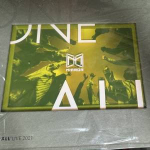 全新 MIRROR &ldquo;ONE & ALL&rdquo; LIVE 2021 雙碟Blu-ray