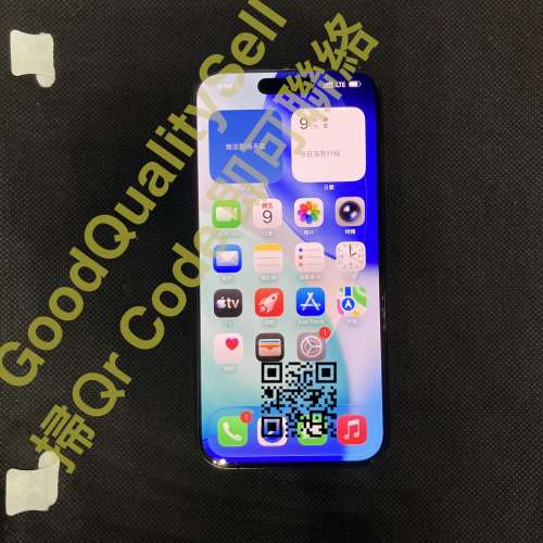 $(4) 98%新 IPhone 15 Pro 512GB 黑色 電池84%