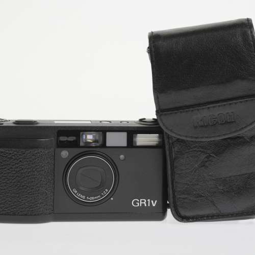 Ricoh GR1V GR1 V Black 35mm Film Camera (LCD works!) #52100761