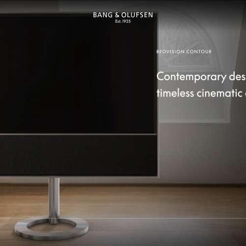 #BANG & OLUFSEN TV #B&O