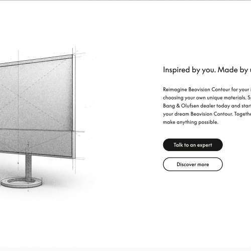 #BANG & OLUFSEN TV #B&O