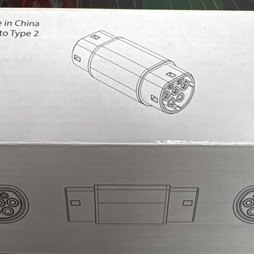 電車充電器轉換頭（港車北上用）
