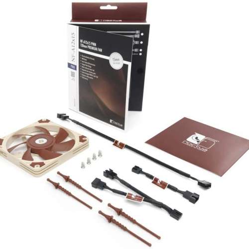 Noctua 貓頭鷹 NF-A12x15 PWM 120mm 機箱風扇