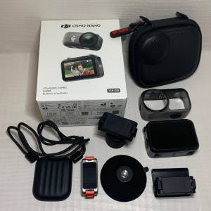 [觀塘實體店] 二手 DJI Osmo Nano 128GB (主機全新未開封) 行貨保養到26年12月 (可...