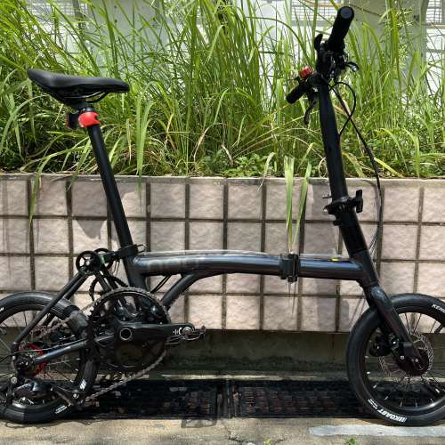 2026 新款 JAVA NEO 3速 桶軸碟剎 14吋 鋁合金折叠車 （ 三折叠小布 國布 ） 送前後...