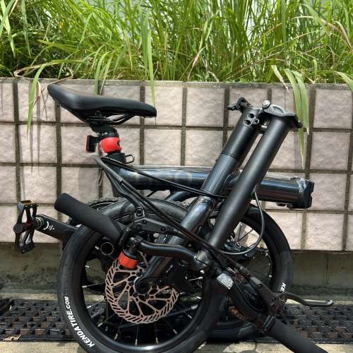 2026 新款 JAVA NEO 3速 桶軸碟剎 14吋 鋁合金折叠車 （ 三折叠小布 國布 ） 送前後...