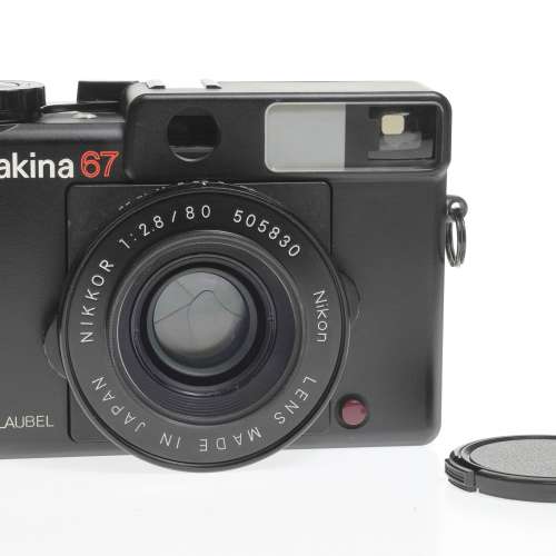 Plaubel Makina 67 6x7 Film Camera+Nikkor 80mm F2.8 Lens （meter works)