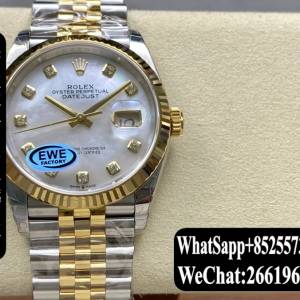 勞力士ROlex datejust m126233-0023 36mm 貝殼面