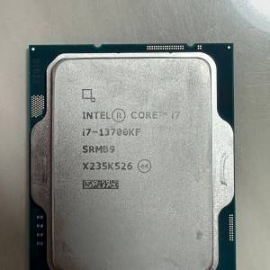 壞但有保養 Intel Core i7-13700KF 處理器