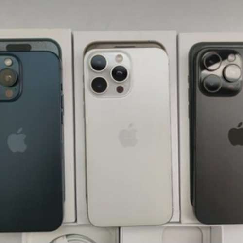 Apple iPhone 15 Pro Max -  512GB - Black (White/Titanium Blue) (Unlocke