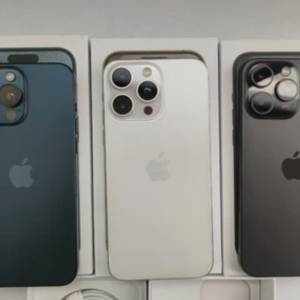 Apple iPhone 15 Pro Max -  512GB - Black (White/Titanium Blue) (Unlocke