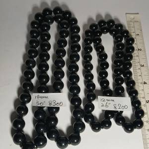 一手 兩條黑瑪瑙 26/30寸打結頸鏈，清貨價共售 330元， 單條價錢如照片顯示，noD1 ...