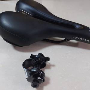 OYAMA 自行車座墊，黑色